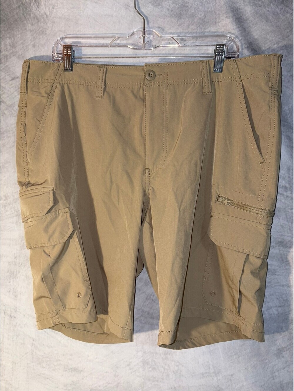 George Men’s Khaki Cargo Shorts Size 38